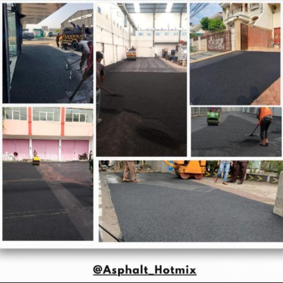 Jasa pengaspalan asphalt hotmix